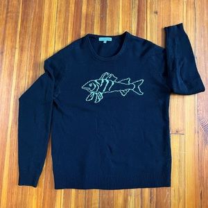 JW Anderson x Uniqlo Collaboration Sweater. Black. Sz L